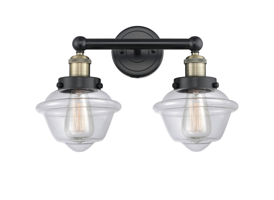 Innovations 616-2W-BAB-G532 Two Light Bath Vanity, Black Antique Brass