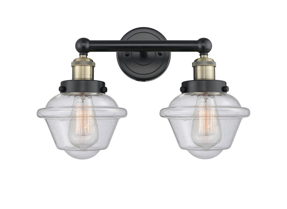 Innovations 616-2W-BAB-G534 Two Light Bath Vanity, Black Antique Brass