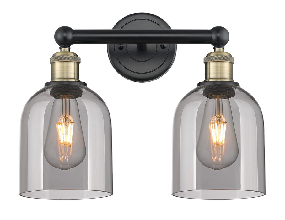 Innovations 616-2W-BAB-G558-6SM Two Light Bath Vanity, Black Antique Brass