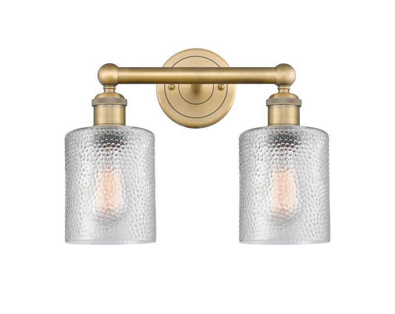 Innovations 616-2W-BB-G112 Two Light Bath Vanity, Brushed Brass