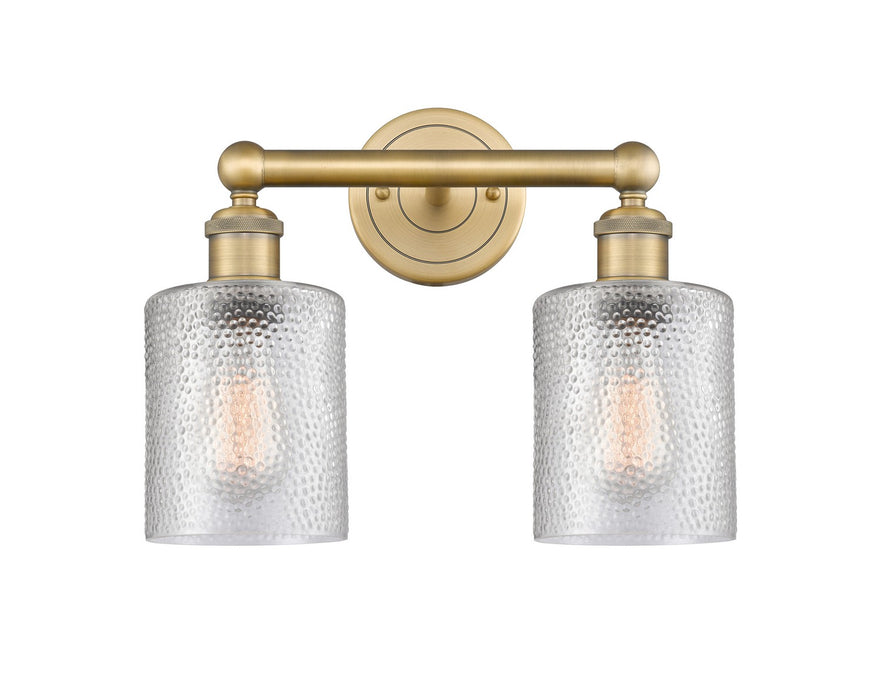 Innovations 616-2W-BB-G112 Two Light Bath Vanity, Brushed Brass