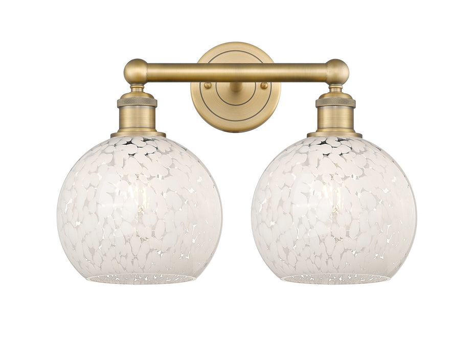 Innovations 616-2W-BB-G1216-8WM LED Bath Vanity, Brushed Brass