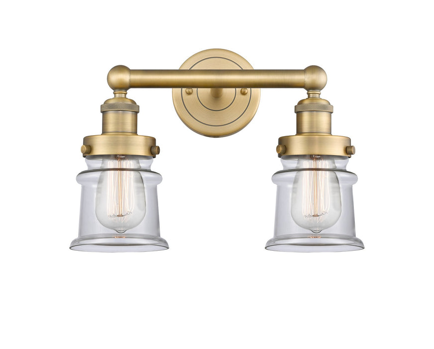 Innovations 616-2W-BB-G182S Two Light Bath Vanity, Brushed Brass