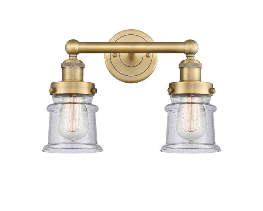 Innovations 616-2W-BB-G184S Two Light Bath Vanity, Brushed Brass
