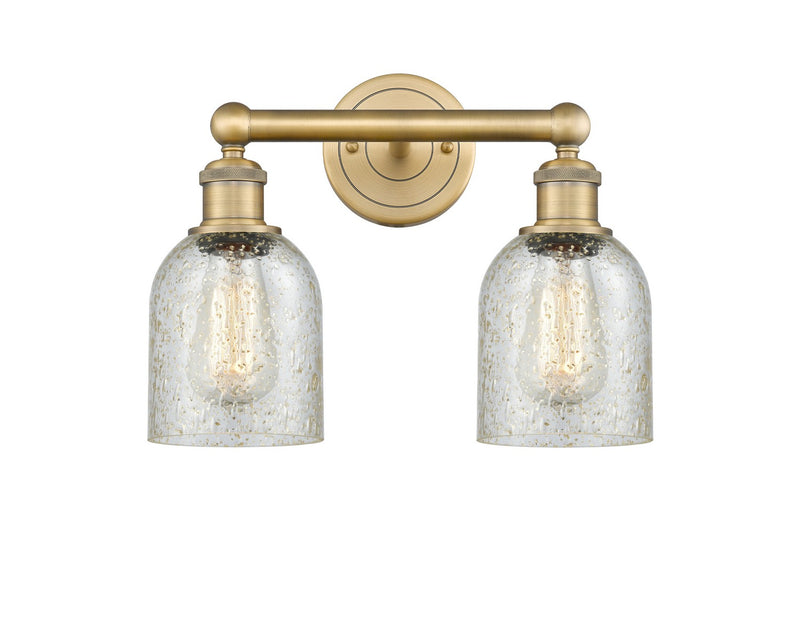 Innovations 616-2W-BB-G259 Two Light Bath Vanity, Brushed Brass