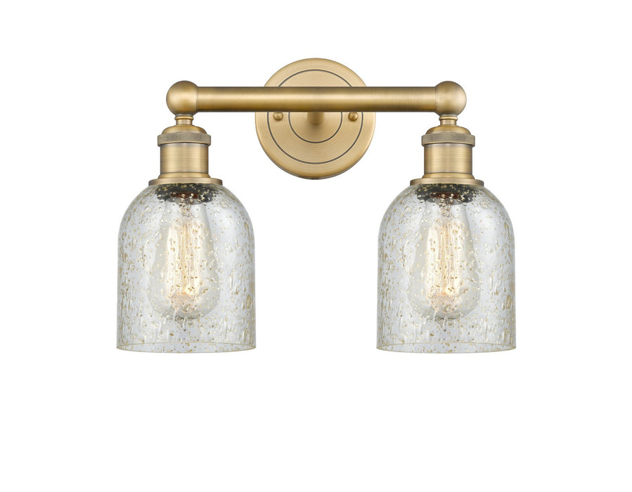Innovations 616-2W-BB-G259 Two Light Bath Vanity, Brushed Brass