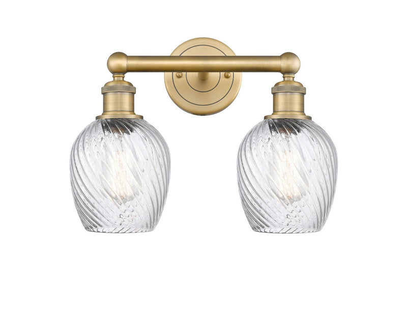 Innovations 616-2W-BB-G292 Two Light Bath Vanity, Brushed Brass