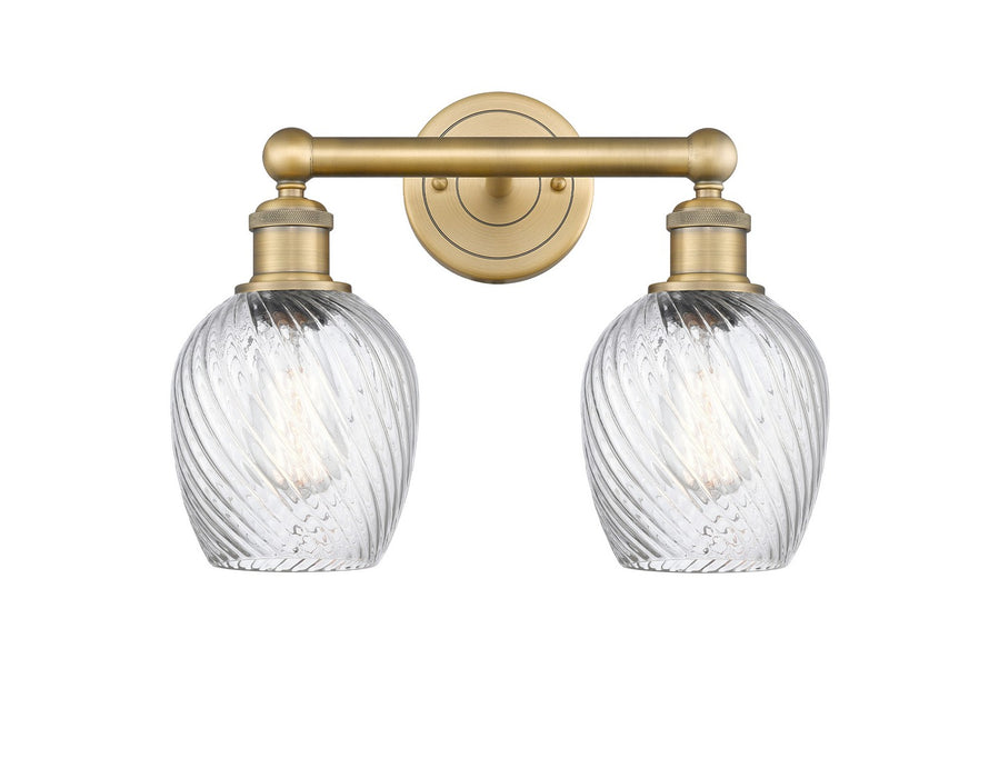 Innovations 616-2W-BB-G292 Two Light Bath Vanity, Brushed Brass