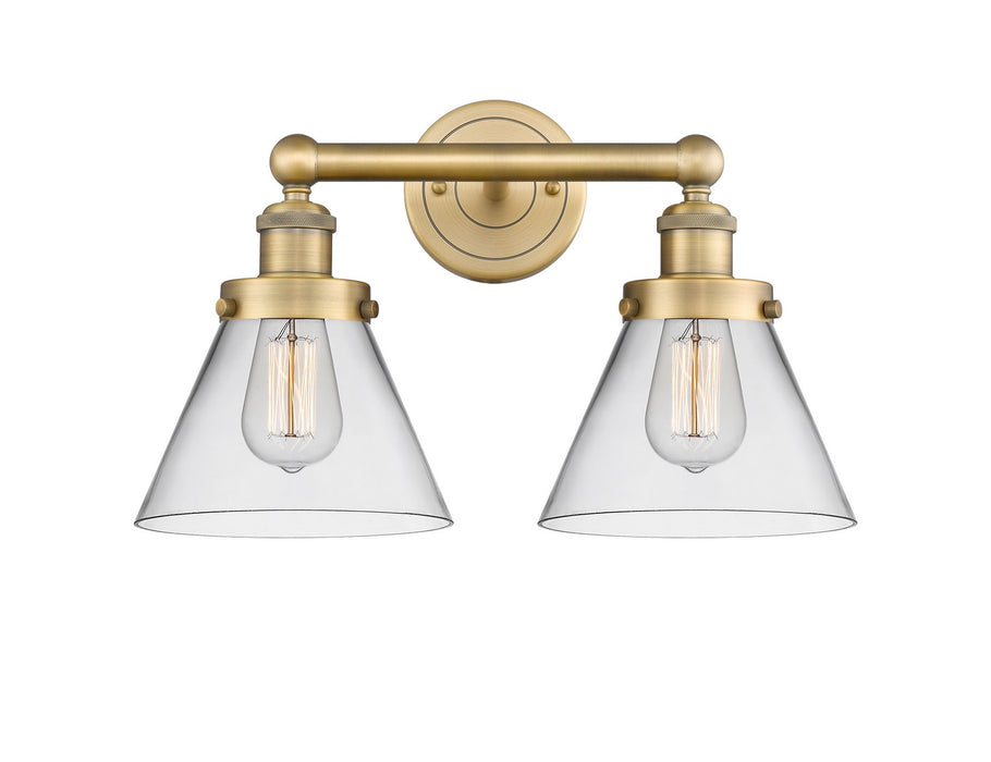 Innovations 616-2W-BB-G42 Two Light Bath Vanity, Brushed Brass