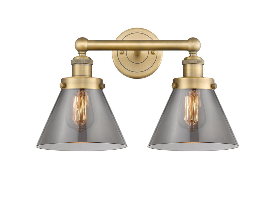 Innovations 616-2W-BB-G43 Two Light Bath Vanity, Brushed Brass