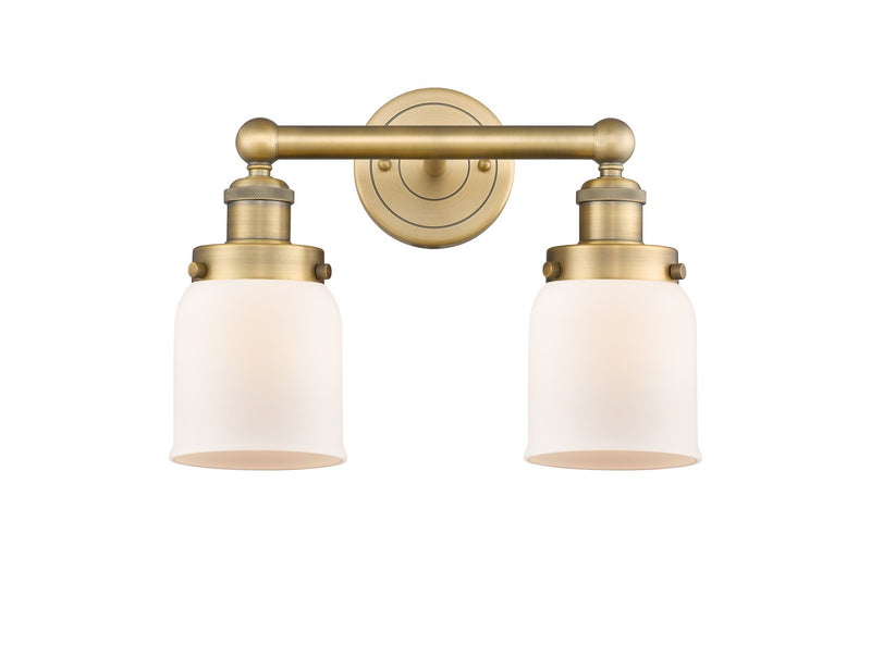 Innovations 616-2W-BB-G51 Two Light Bath Vanity, Brushed Brass