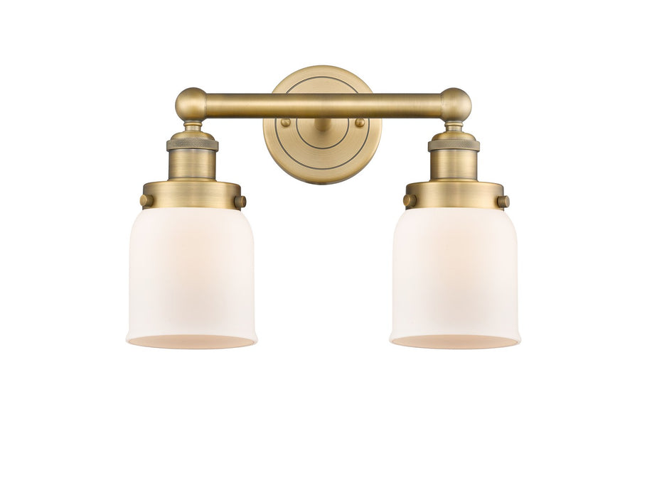 Innovations 616-2W-BB-G51 Two Light Bath Vanity, Brushed Brass