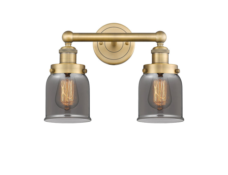 Innovations 616-2W-BB-G53 Two Light Bath Vanity, Brushed Brass