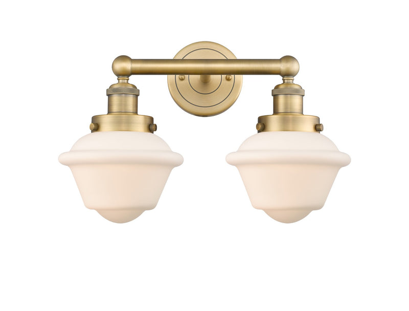 Innovations 616-2W-BB-G531 Two Light Bath Vanity, Brushed Brass