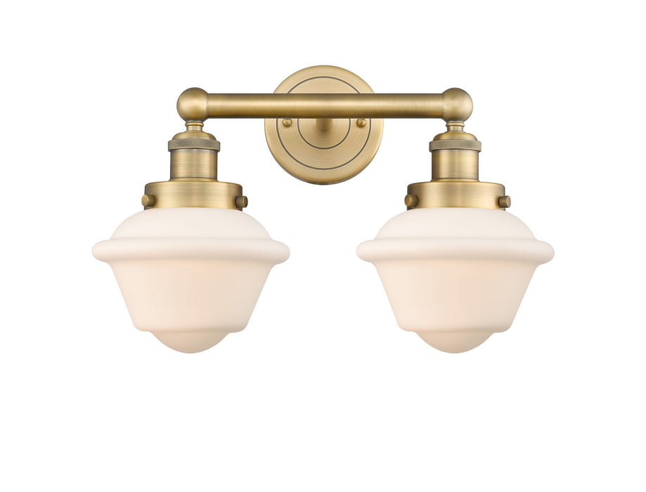 Innovations 616-2W-BB-G531 Two Light Bath Vanity, Brushed Brass