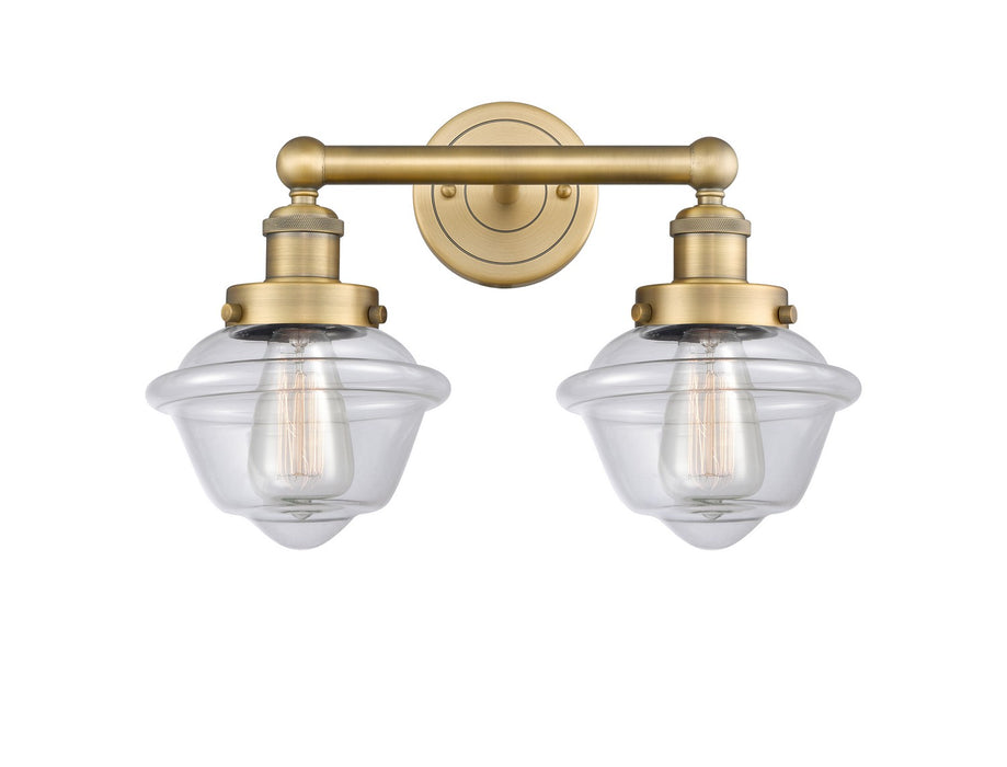 Innovations 616-2W-BB-G532 Two Light Bath Vanity, Brushed Brass