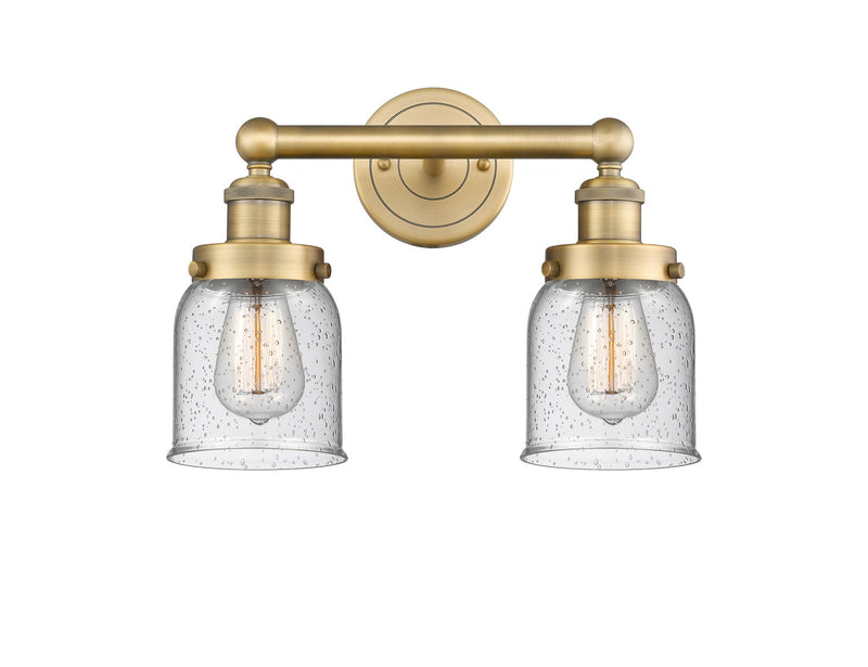 Innovations 616-2W-BB-G54 Two Light Bath Vanity, Brushed Brass