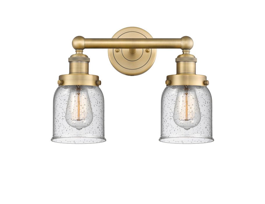 Innovations 616-2W-BB-G54 Two Light Bath Vanity, Brushed Brass