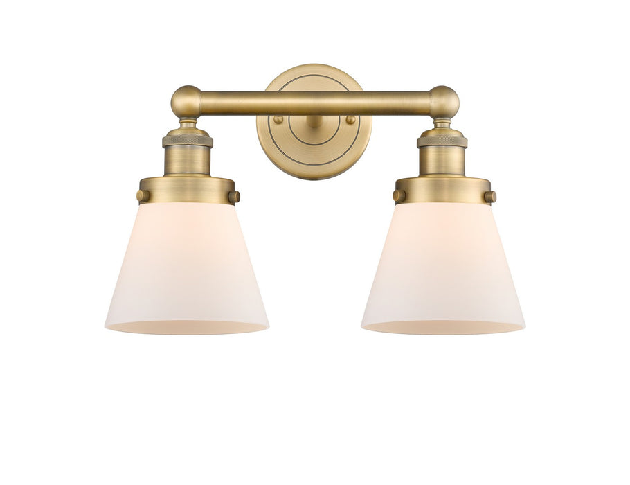 Innovations 616-2W-BB-G61 Two Light Bath Vanity, Brushed Brass