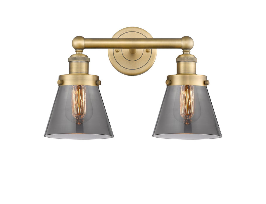 Innovations 616-2W-BB-G63 Two Light Bath Vanity, Brushed Brass