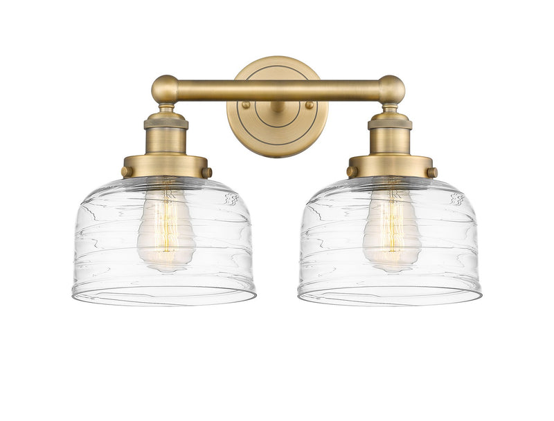 Innovations 616-2W-BB-G713 Two Light Bath Vanity, Brushed Brass