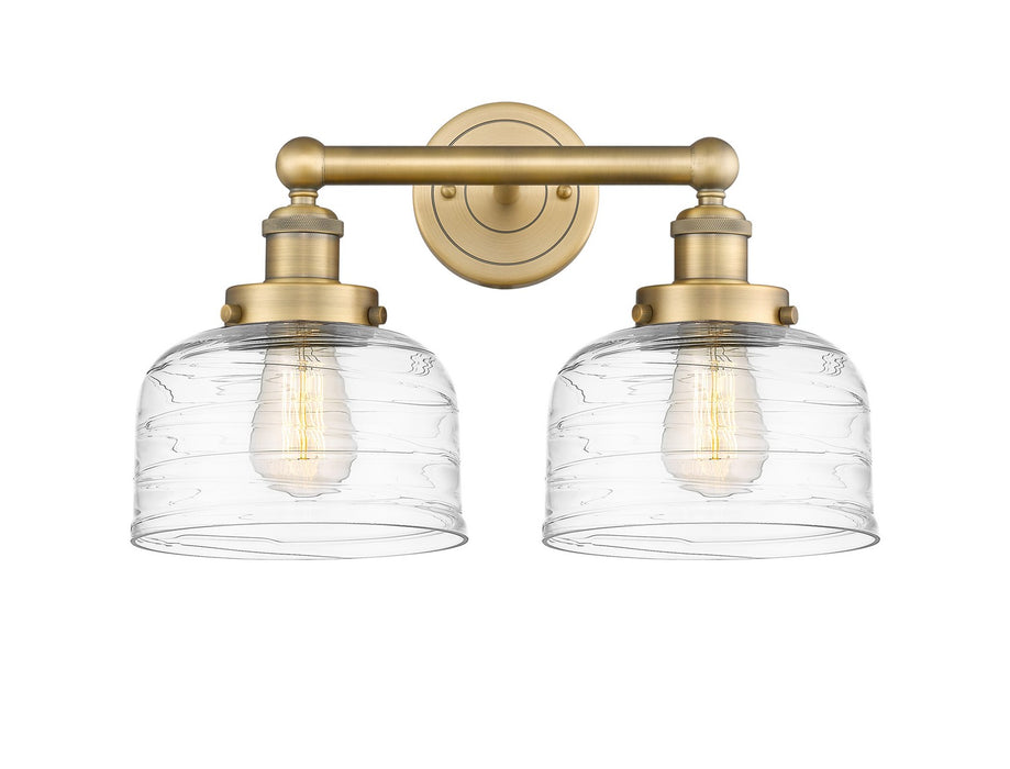 Innovations 616-2W-BB-G713 Two Light Bath Vanity, Brushed Brass
