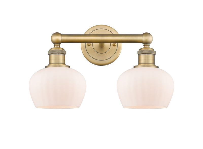 Innovations 616-2W-BB-G91 Two Light Bath Vanity, Brushed Brass