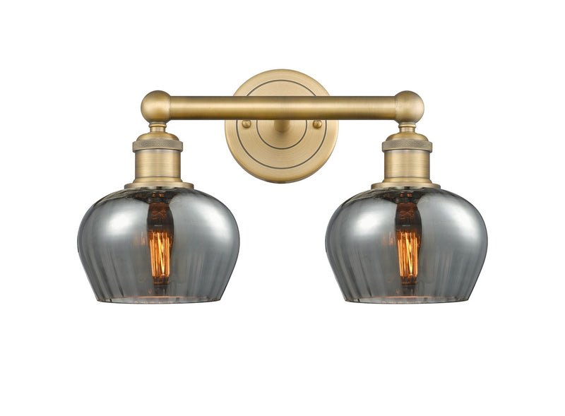 Innovations 616-2W-BB-G93 Two Light Bath Vanity, Brushed Brass