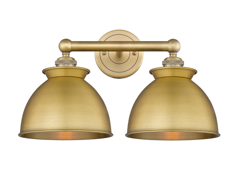 Innovations 616-2W-BB-M14-BB Two Light Bath Vanity, Brushed Brass