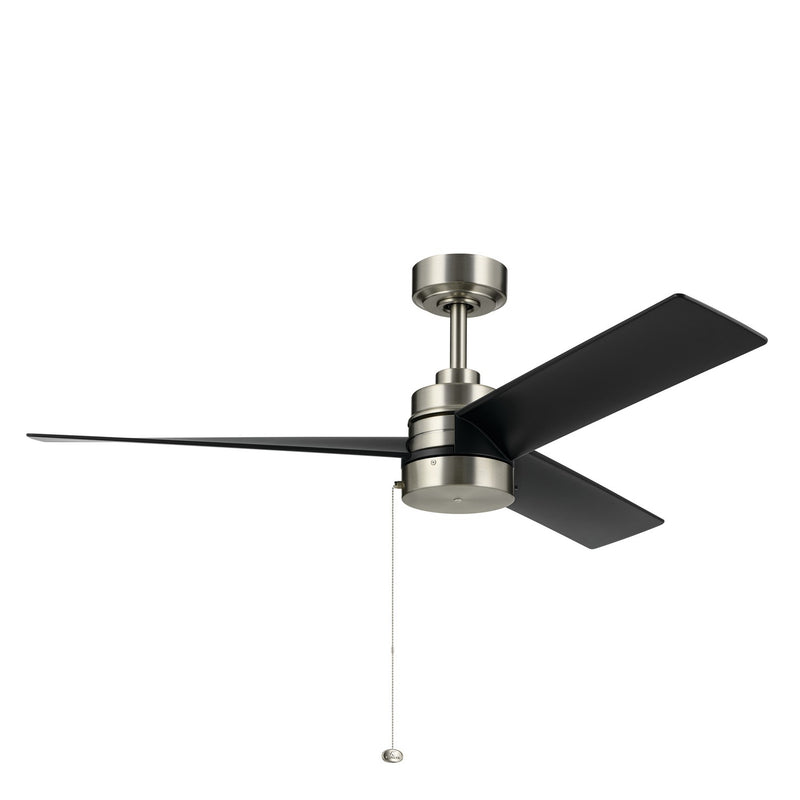 Kichler 300375NI 52" Ceiling Fan, Brushed Nickel