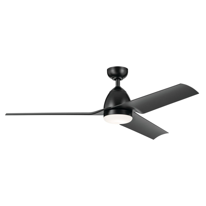 Kichler 310254SBK 54" Ceiling Fan, Satin Black