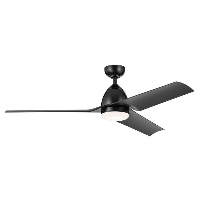 Kichler 310254SBK 54" Ceiling Fan, Satin Black