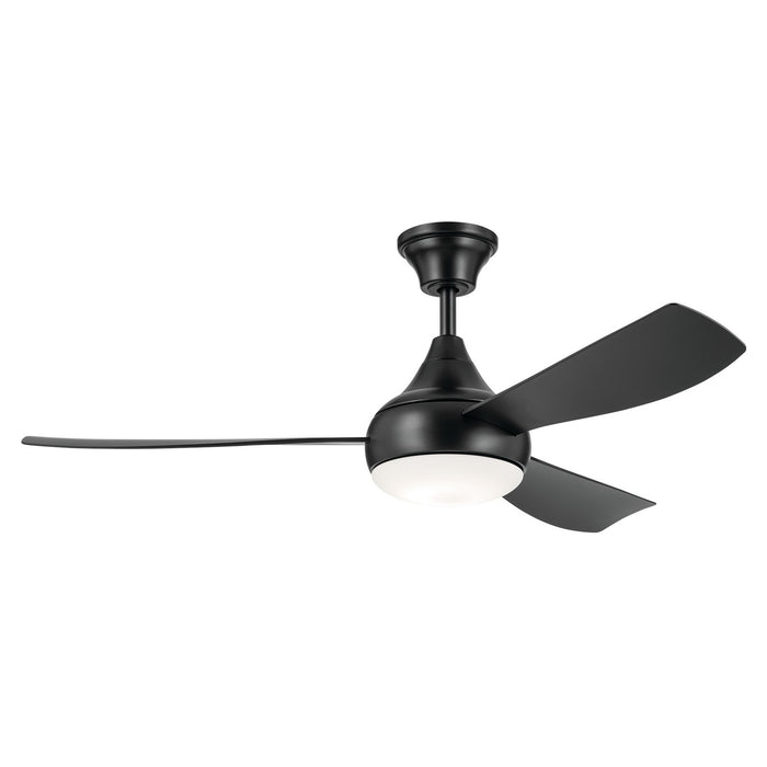 Kichler 310354SBK 54" Ceiling Fan, Satin Black