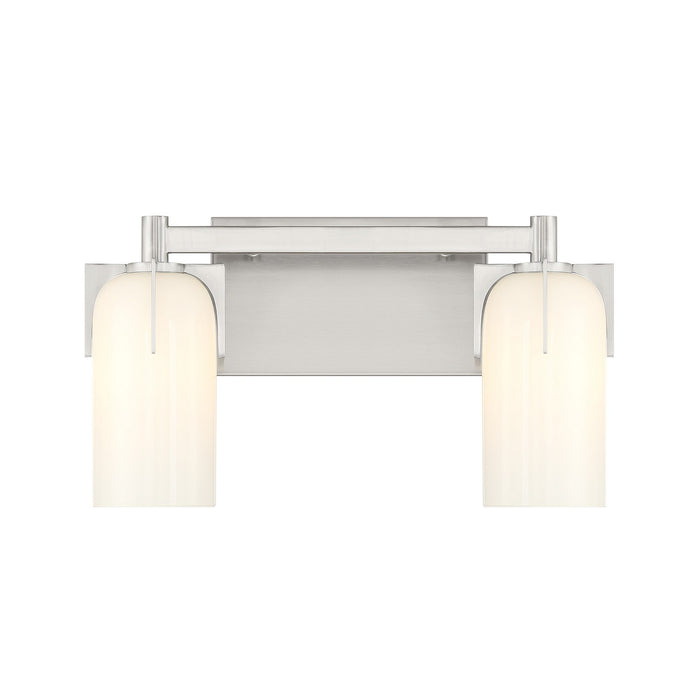 Savoy House 8-4128-2-SN Two Light Bathroom Vanity, Satin Nickel