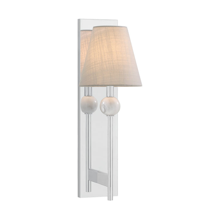 Savoy House 9-1968-1-11 One Light Wall Sconce, Polished Chrome