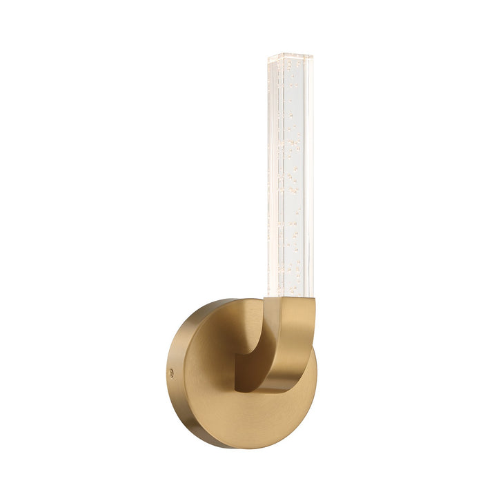 Savoy House 9-2509-1-322 LED Wall Sconce, Warm Brass