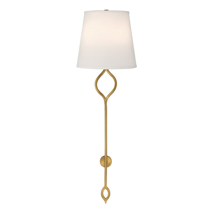 Savoy House 9-2866-2-322 Two Light Wall Sconce, Warm Brass