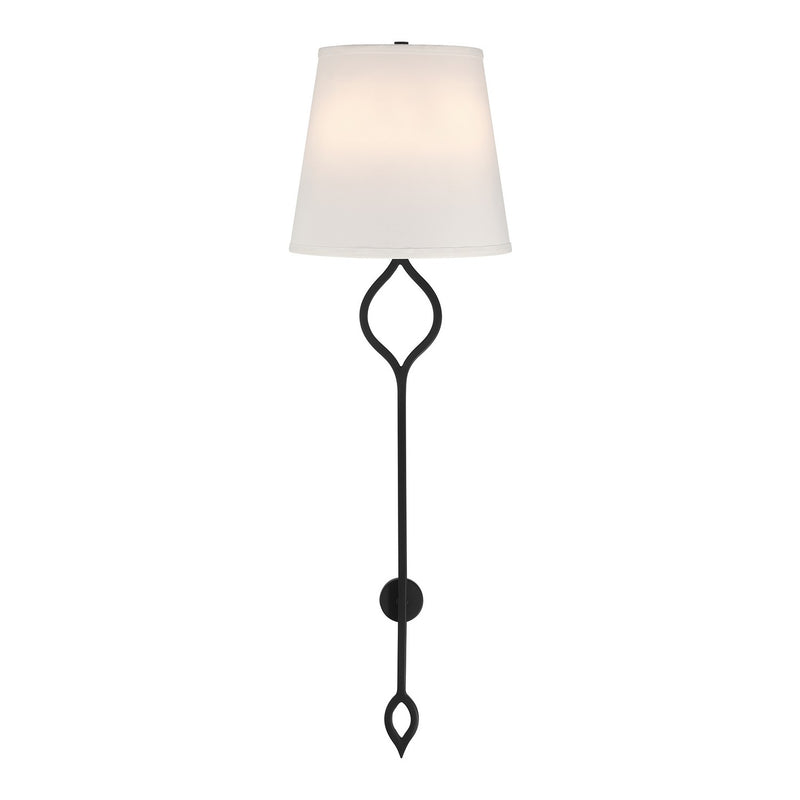 Savoy House 9-2866-2-89 Two Light Wall Sconce, Matte Black