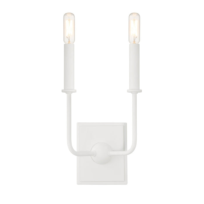 Savoy House 9-4044-2-83 Two Light Wall Sconce, Bisque White