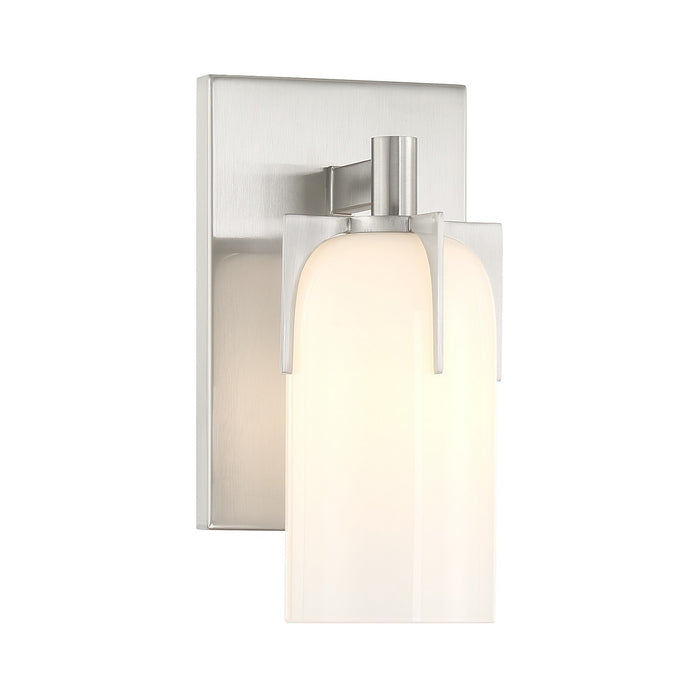 Savoy House 9-4128-1-SN One Light Bathroom Vanity, Satin Nickel