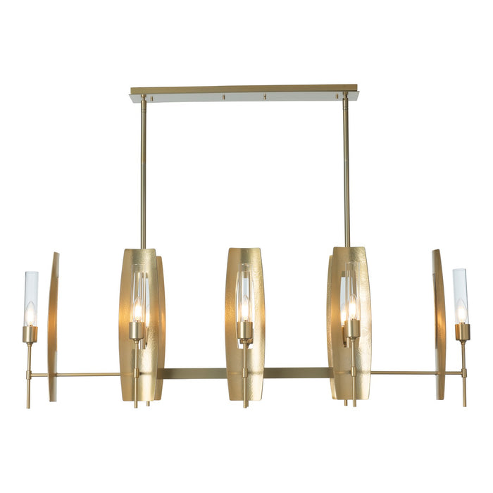 Hubbardton Forge 131080-SKT-MULT-89-ZM0611 Eight Light Pendant, Ink