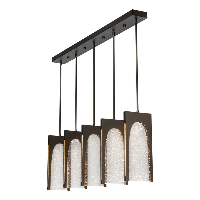 Hubbardton Forge 131540-LED-MULT-14-II0787 LED Pendant, Oil Rubbed Bronze