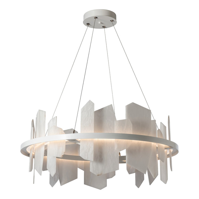 Hubbardton Forge 139668-LED-STND-02-AR LED Pendant, White