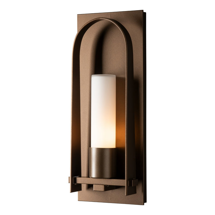 Hubbardton Forge 302030-SKT-75-GG0392 One Light Outdoor Wall Sconce, Coastal Bronze