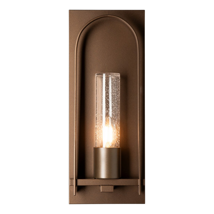 Hubbardton Forge 302030-SKT-75-II0392 One Light Outdoor Wall Sconce, Coastal Bronze