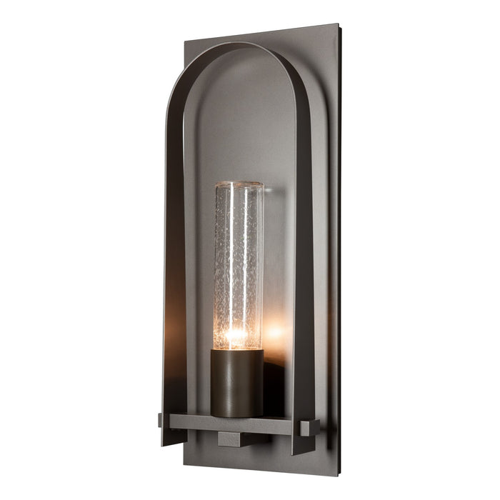 Hubbardton Forge 302032-SKT-77-II0783 One Light Outdoor Wall Sconce, Coastal Dark Smoke