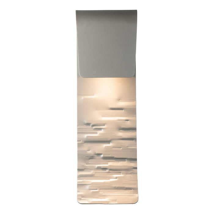 Hubbardton Forge 302034-SKT-78 One Light Outdoor Wall Sconce, Coastal Burnished Steel