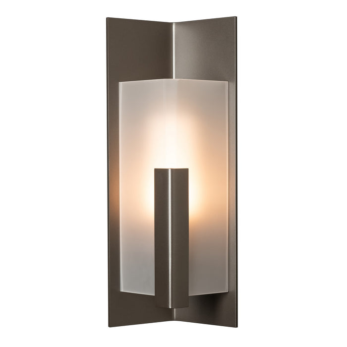 Hubbardton Forge 302045-SKT-77-FD0792 One Light Outdoor Wall Sconce, Coastal Dark Smoke