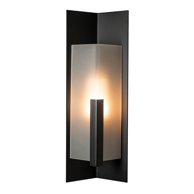 Hubbardton Forge 302046-SKT-80-FD0793 One Light Outdoor Wall Sconce, Coastal Black