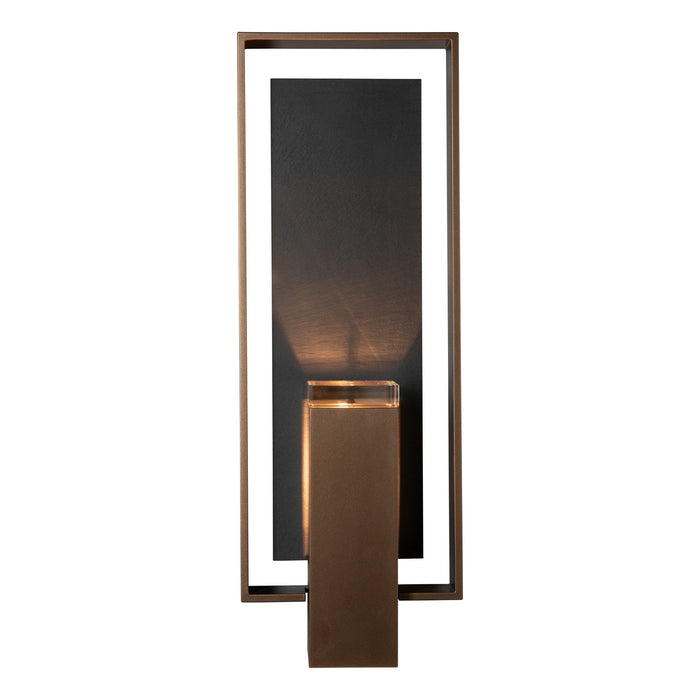 Hubbardton Forge 302604-SKT-75-SL-ZM0546 One Light Outdoor Wall Sconce, Coastal Bronze